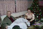 My parents, Christmas 2001.