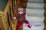 Rachel, Christmas 2001.